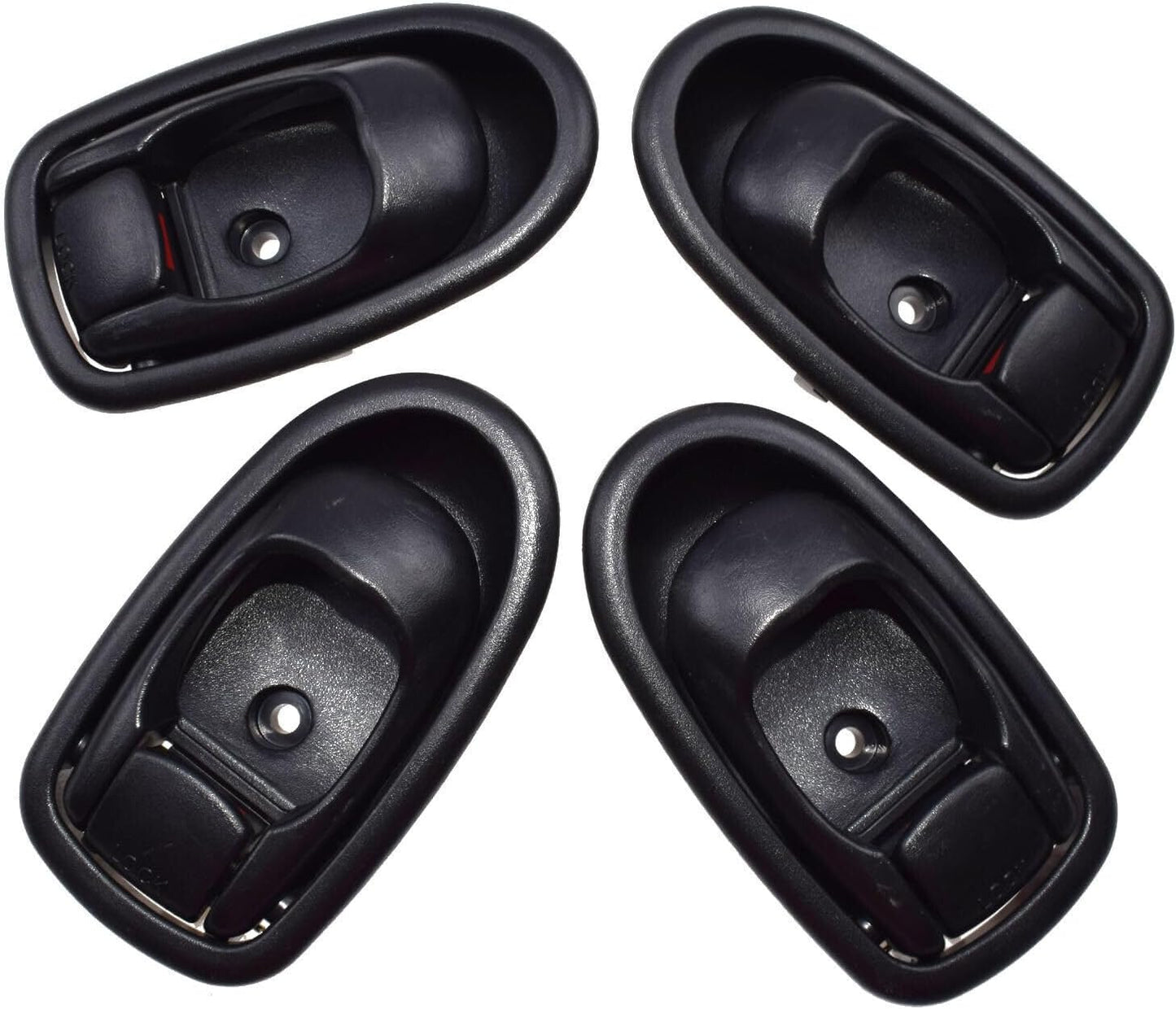 ya 2 8.15 4 Pack Interior Door Handle Black FL FR RL RR for Hyundai for Elantra 1996-2000