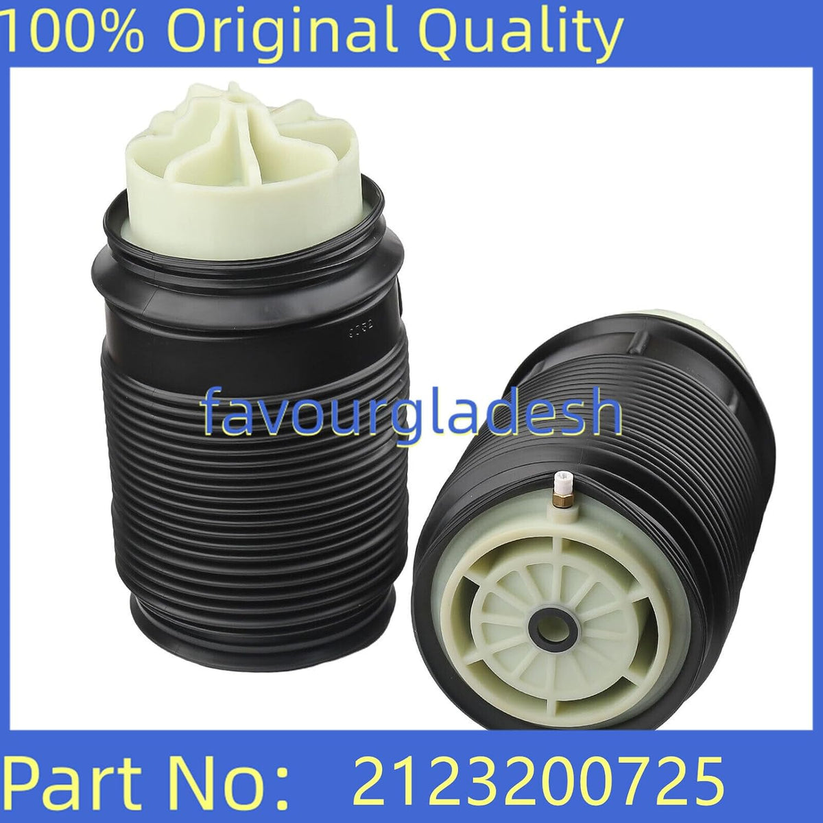 ya 10 9.16 baidi Pair Rear Air Suspension Spring Bag For for Mercedes E Class W212 2123200725
