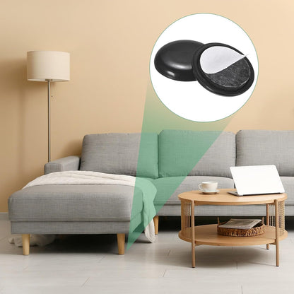 ya 26 10.21 baidi 40-Pack Furniture Sliders 1.1 Diameter Self-Adhesive Mover Glides Round [Black]