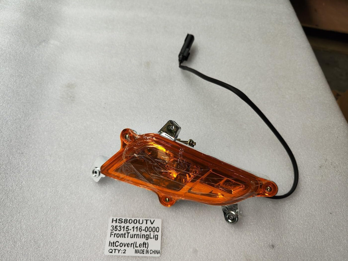 ya 27 10.13 baidi New Front Left Turning Light Cover For Hisun 800cc HS800 UTV 35315-116-0000