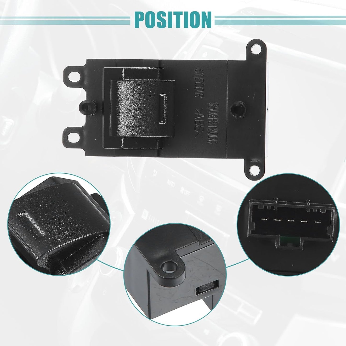 ya 4 8.8.2 35760-TF0-00 Passenger Side Power Window Switch Fit for Honda for Civic 2012-2015