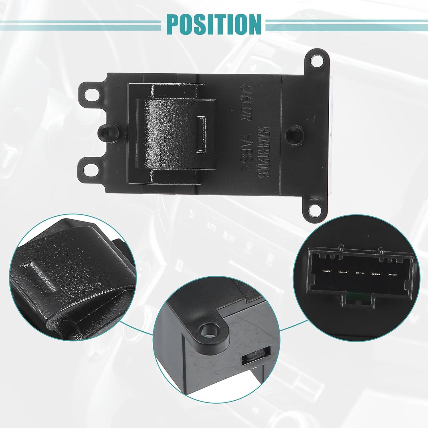 ya 4 8.8.2 35760-TF0-00 Passenger Side Power Window Switch Fit for Honda for Civic 2012-2015
