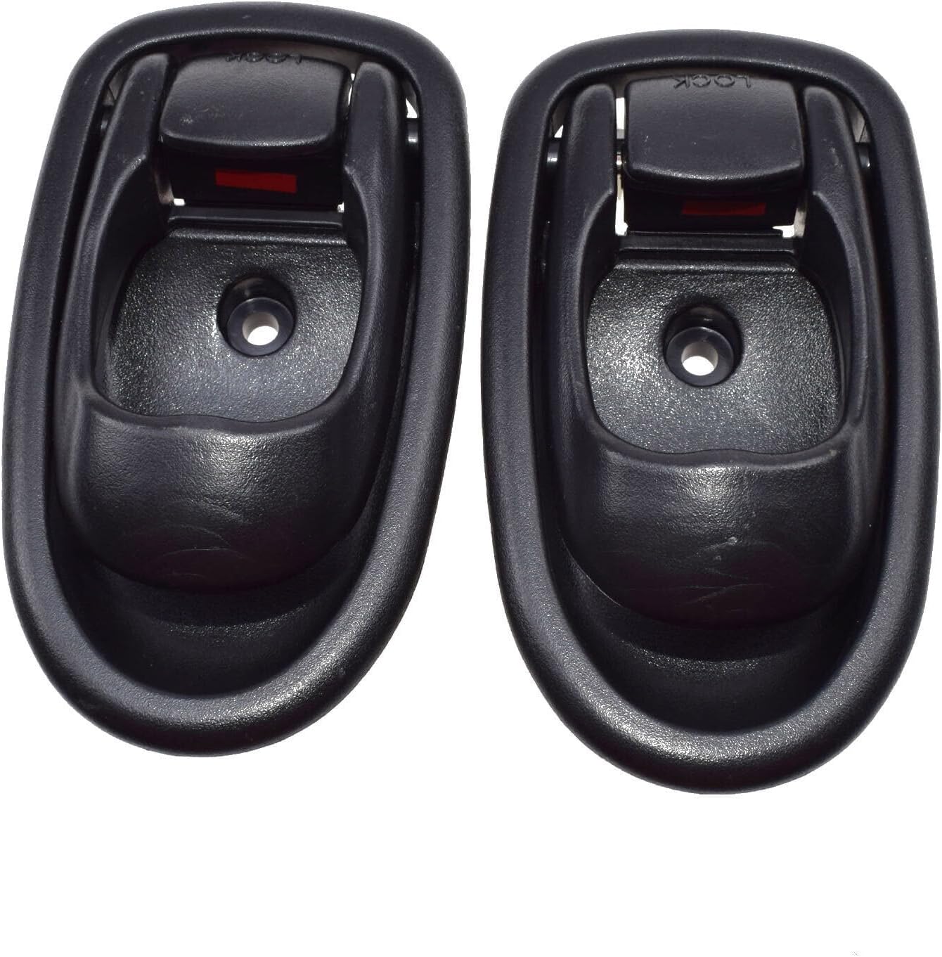 ya 2 8.15 Left and Right Inner Door Handle Black 2 Pieces for Hyundai for Elantra 1996-2000