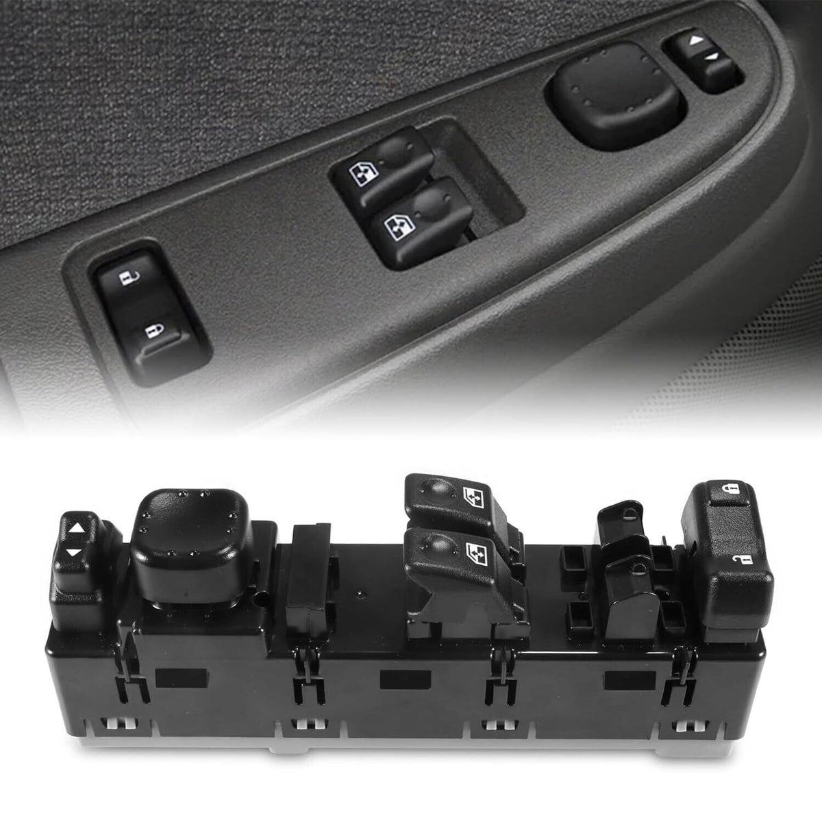 ya 5 8.10 for Chevrolet for Silverado for GMC for Yukon 15883318 Driver LF Side Power Window Switch 03-06