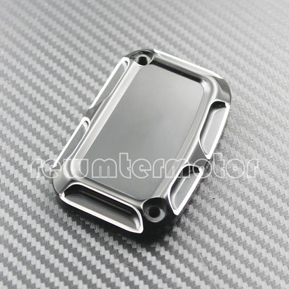 ya 28 10.13 zhengce Left & Right Brake Master Front Cylinder Cover Fit for Harley Touring CVO