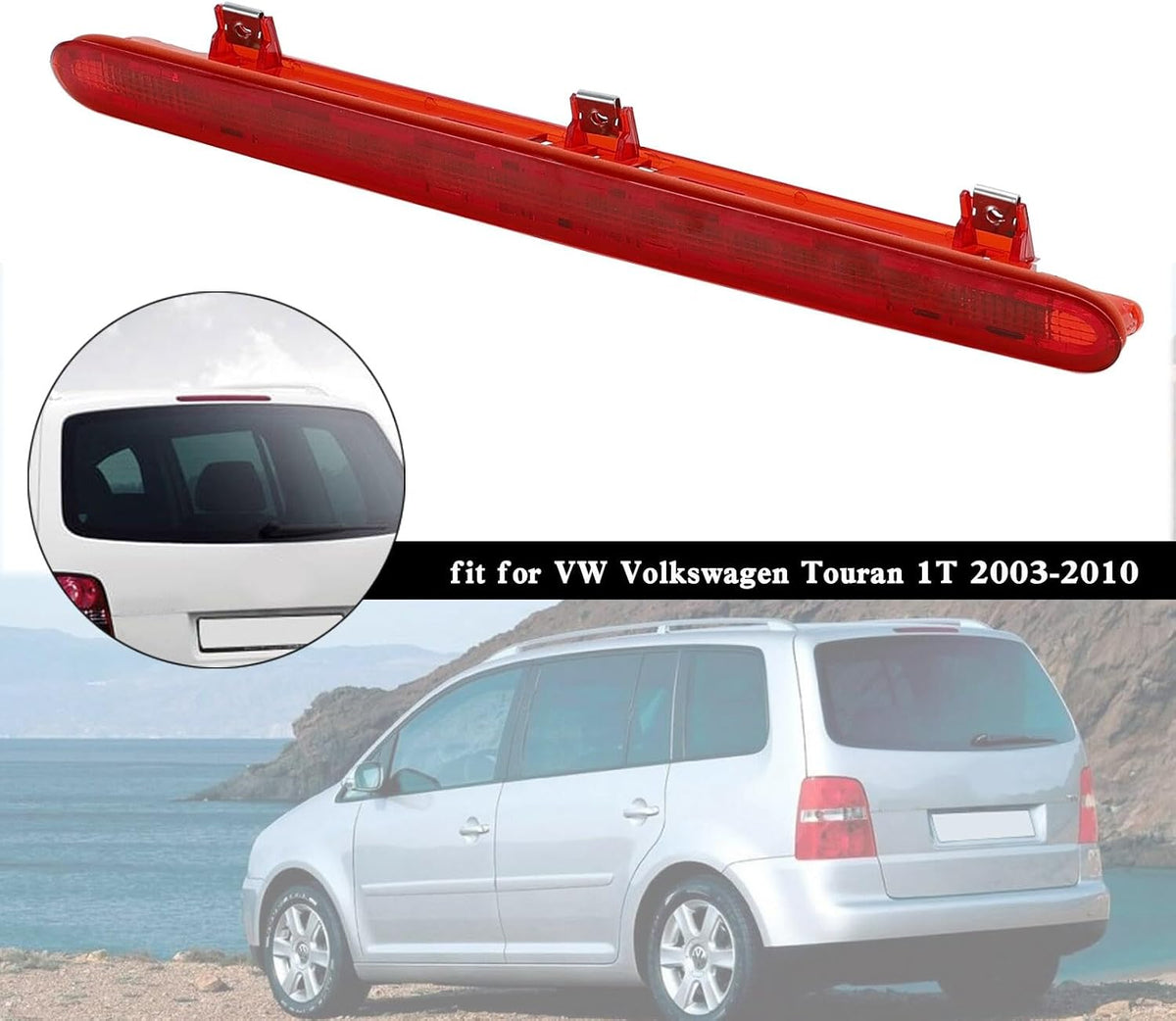 ya 10 9.16 zhengce Third Brake Light High Level Brake Light 1T0945097A for VW Touran 1T 2003-2