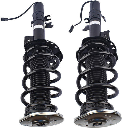 ya 12 10.8 baidi Pair Front LH+RH Shock Strut Assys w/Electric for Range Rover Evoque 2012-2018