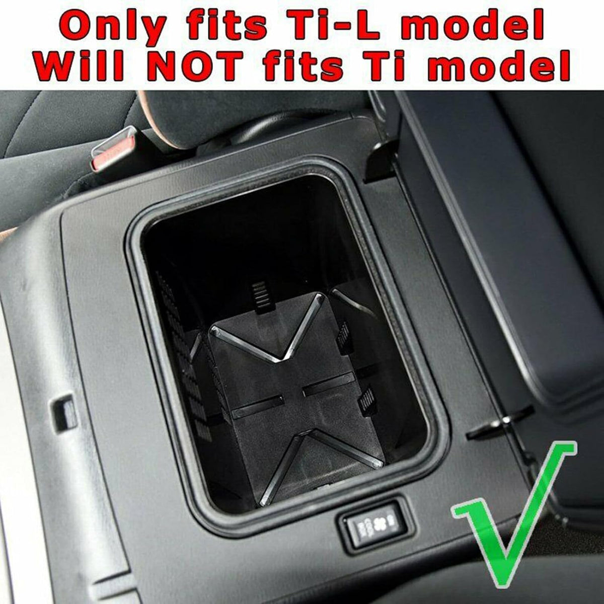 ya 11 9.14 zhengce Car Center Console Armrest Storage Box Tray for Nissan Patrol Y62 Ti-L 2010