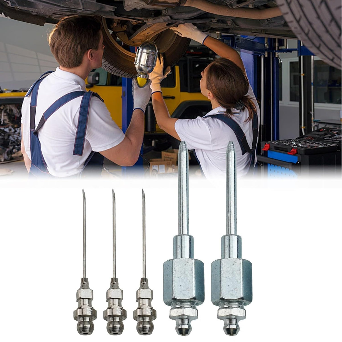 ya 13 9.15 baidi Grease Needle Tip Injector 5pcs Set for Automotive Use and Installation