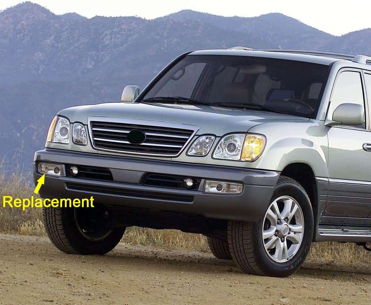 ya 4 8.24 baidi Right front transparent lens fog lamp turn signal lamp ASSY suitable for Lexus LX470 98-07