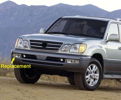 ya 4 8.24 baidi Right front transparent lens fog lamp turn signal lamp ASSY suitable for Lexus LX470 98-07