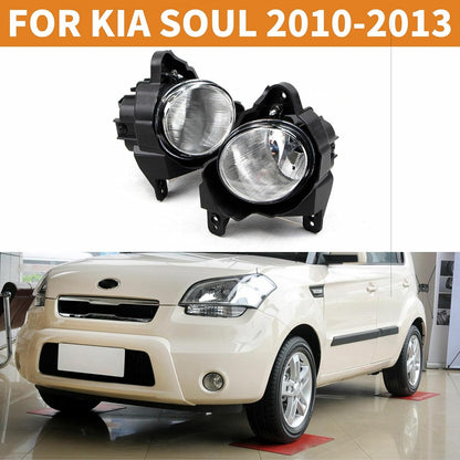 ya 3 8.24 baidi 1 pair front bumper running lights fog lights signal lights for Kia Soul 2010-2013