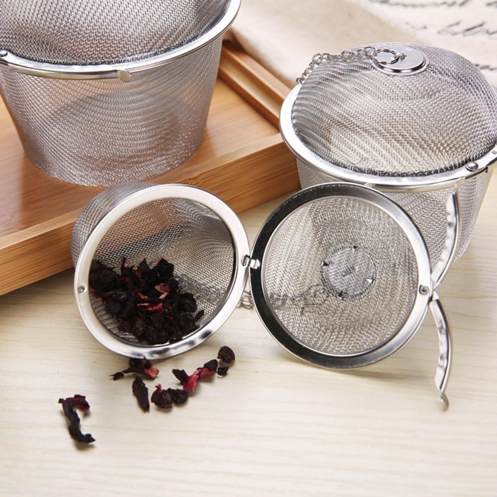 ya 14 9.20 baidi Seasoning Stainless Tea Strainer Infuser S n for Loose Steel-1
