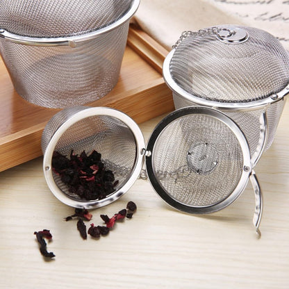 ya 14 9.20 baidi Seasoning Stainless Tea Strainer Infuser S n for Loose Steel-1
