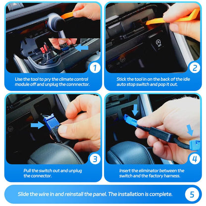 ya 8 8.24 baidi 2019-2024 for Toyota RAV4 Eliminator Auto Start Stop - No More Frequent Shutoffs 