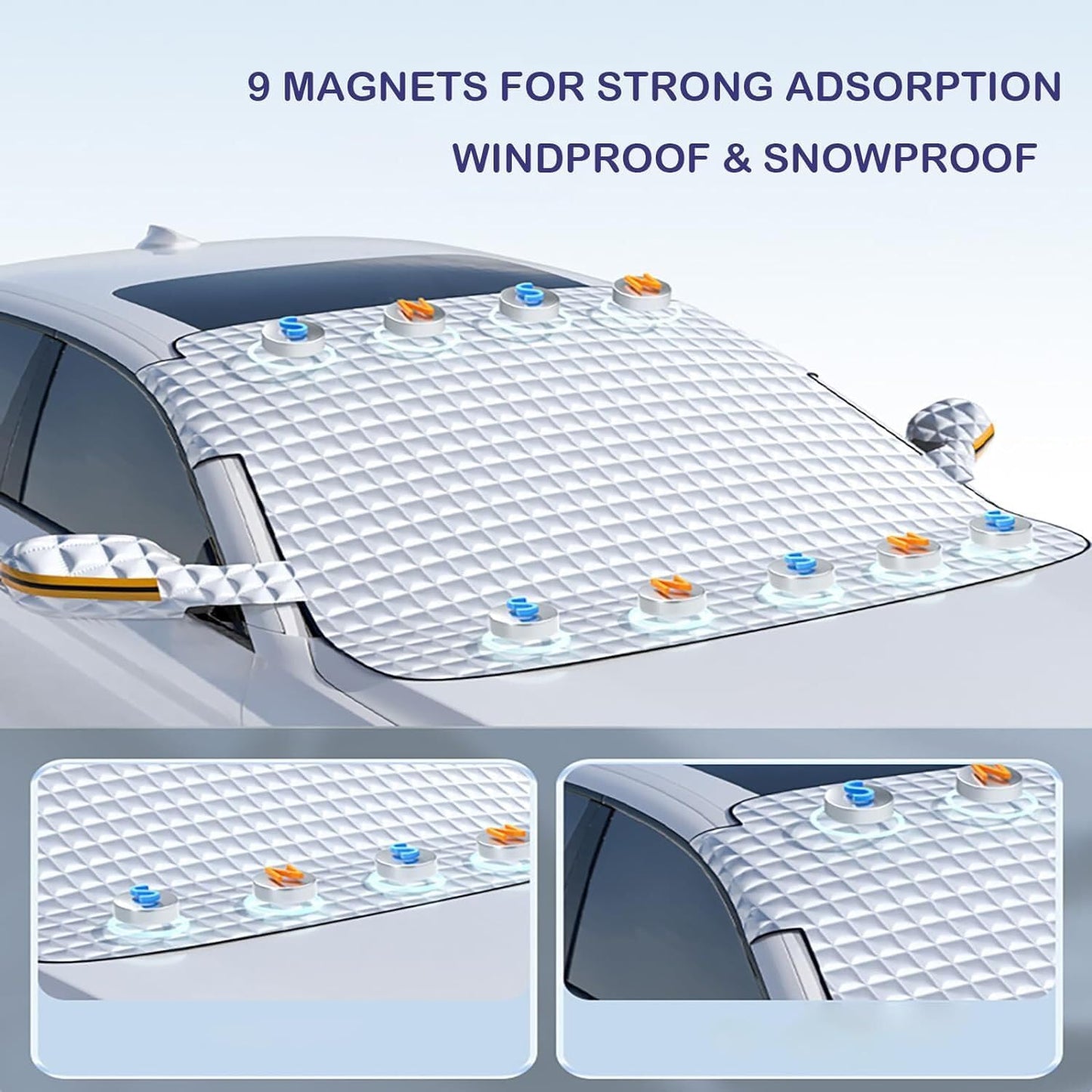 ya 5 8.24 baidi New car windshield windshield front glass sunshade snow frost protection L