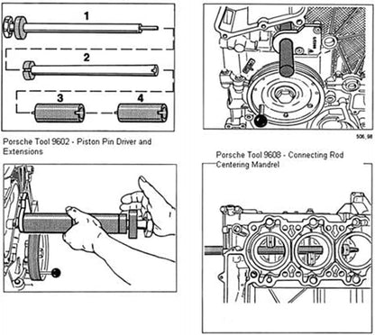 ya 28 10.13 zhengce for Porsche Timing Tool Kits 911 996/997/987/986 for Cayenne CAMSHAFT Alig