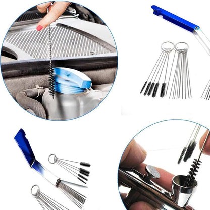 ya 6 8.24 baidi for Carburetor Carb Cleaning Jet Remover Cleaner Kit Tool Set 26 Needle 6Brushtr