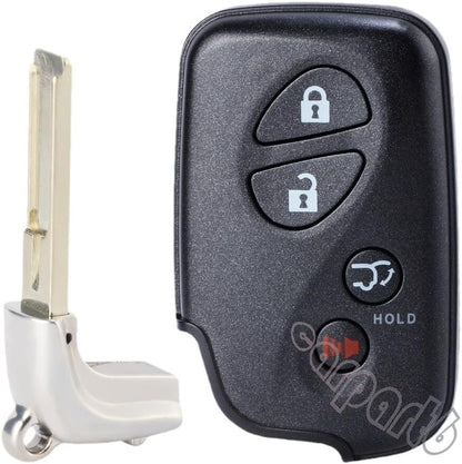ya 9 10.24 for Smart Remote Key Fob 271451-5290 HYQ14ACX for Lexus CT200h LX570 RX350 RX450h