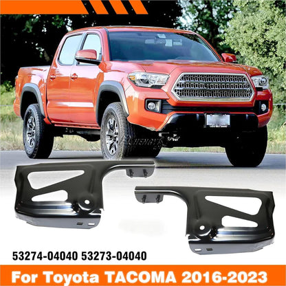 ya 6 8.24 baidi Front left and right bumper bracket 2X Replacement 53273040 Suitable for 2016-23 for Toyota Tacoma 
