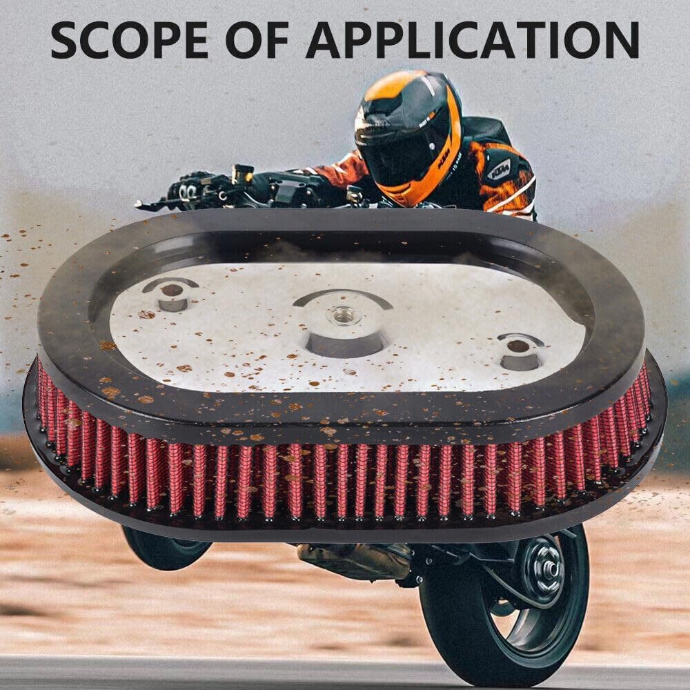 ya 5 8.10 Air Filter Cleaner Element Replacement for Harley M8 Softail 18-23 Touring 17-23
