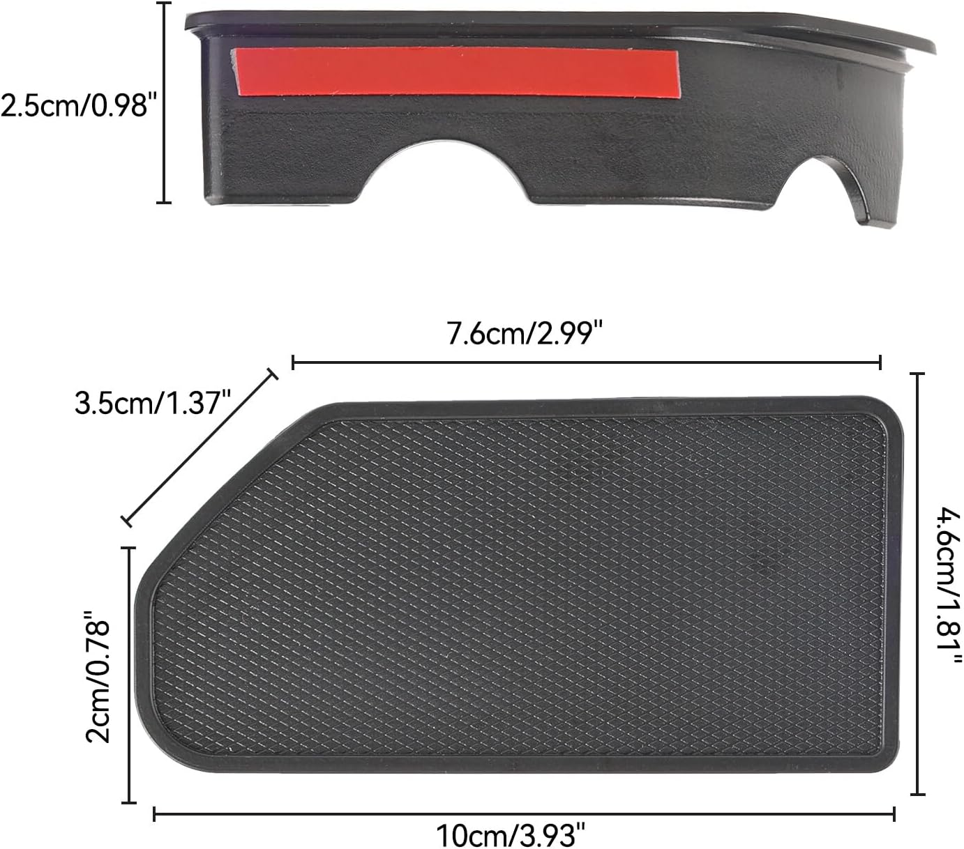 ya 5 8.10 Stake Pocket Covers Plugs for Chevrolet for Silverado for GMC for Sierra Truck-Bed Rail Hole