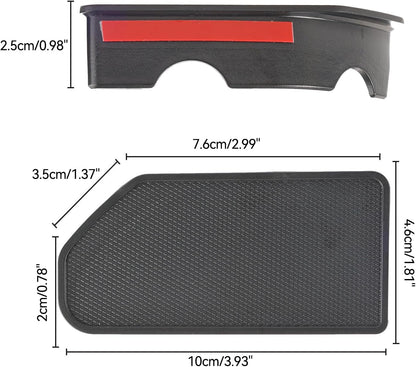 ya 8 8.24 baidi Stake Pocket Covers Plugs for Chevrolet for Silverado for GMC for Sierra Truck-Bed Rail Hole