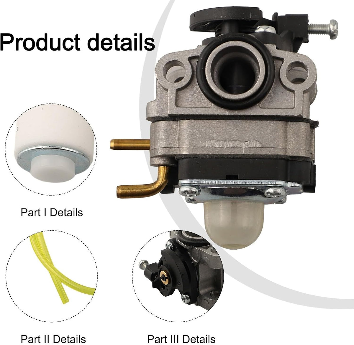 ya 26 10.21 baidi Effortless Installation with This Carburetor for Max BM25CSAC 25cc