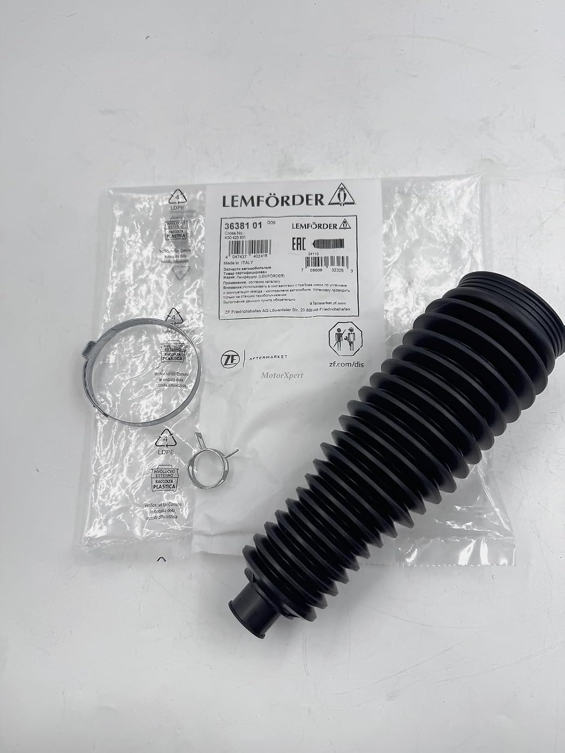 ya 7 8.24 baidi 4G0423831 OE ZF Lemfor Forder Rack and Pinion Bellow Driver Side for Audi A4 A5 A6