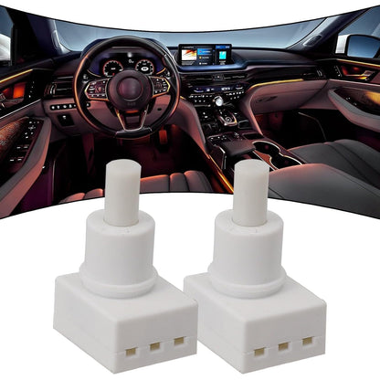 ya 23 10.7 baidi 2Pcs Car Interior Dome Reading Light Map Lamp Switch Button for for Honda ABS New