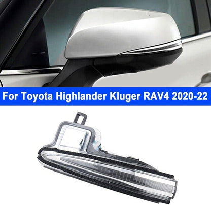 ya 4 8.24 baidi Fits for Toyota Highlander RAV4 2020-2023 Left Mirror LED Turn Signal Light 