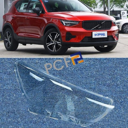 ya 4 8.14 Suitable for Volvo XC40 2019-2023 Right Headlight Housing Lens Cover + Sealant 1x