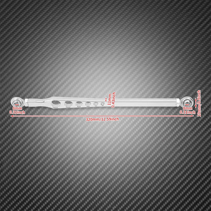 ya 5 8.10 Chrome 6 Holes Gear Shift Linkage Lever Fit for Harley Touring Dyna Softail CVO