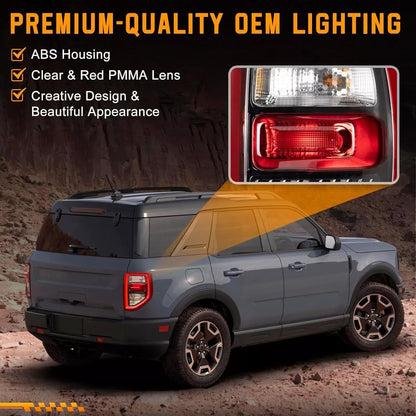 ya 7 8.24 baidi LED Rear Tail Light Brake Lamp For 2021-2023 for Ford Bronco Sport RH Passenger Side