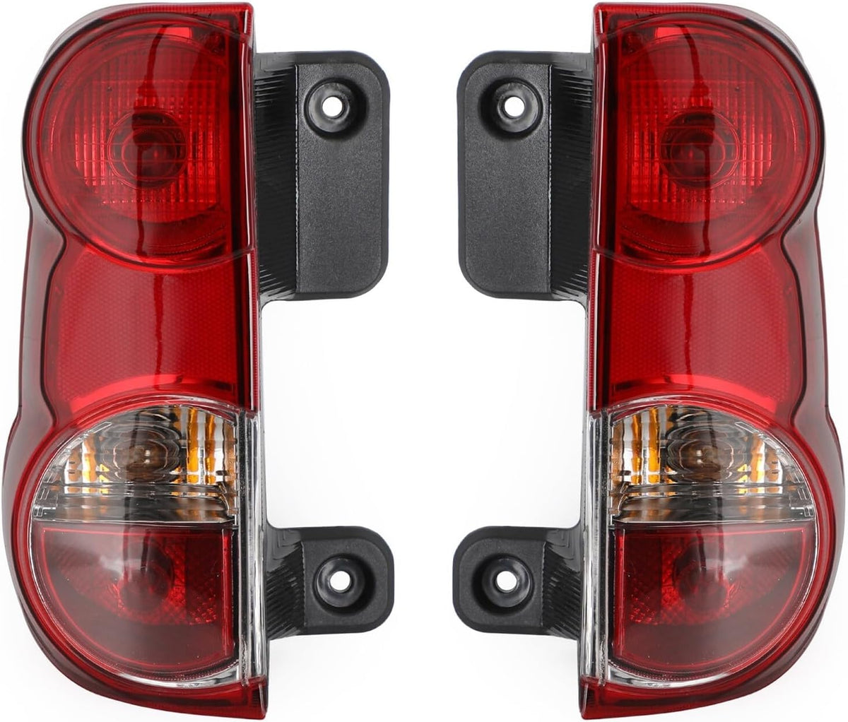 ya 10 9.16 zhengce Left+Right Tail Light Rear Lamp Clear Red Lens For NV200 2013-18 D1