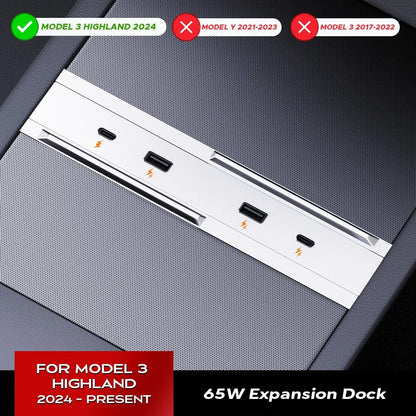 ya 16 10.20 baidi Compatible with Model 3 Highland 2024 65W Fast for Smart Dock