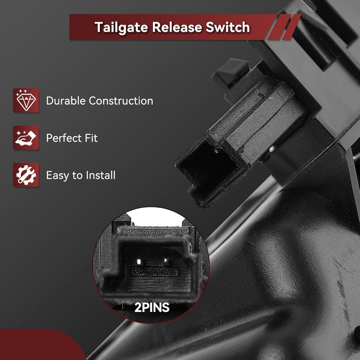 ya 4 8.10 Boot Lid Trunk Tailgate Release Handle Switch for BMW E88 E90 E60 E70 X1 X5 X6