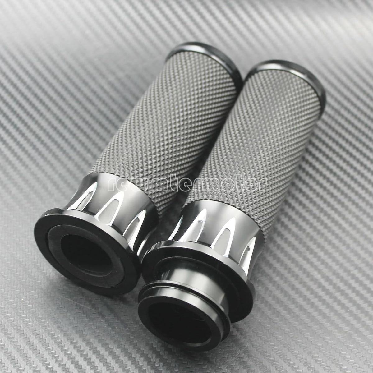 ya 11 9.14 baidi1'' 25mm Black Handle Bar Hand Grips Fit for Harley Touring Softail Dyna CVO