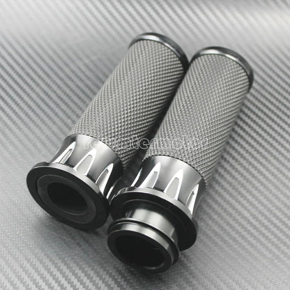 ya 11 9.14 baidi1'' 25mm Black Handle Bar Hand Grips Fit for Harley Touring Softail Dyna CVO