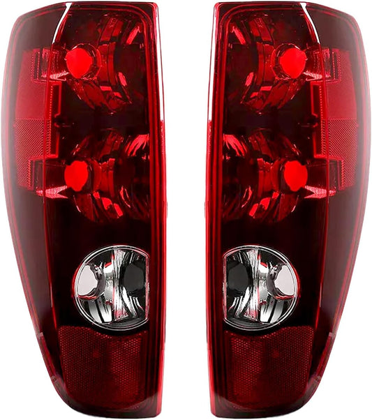 ya 4 8.10 Pair Red Clear Rear Brake Tail Lights Fit For 04-12 for Chevy Colorado/for GMC for Canyon