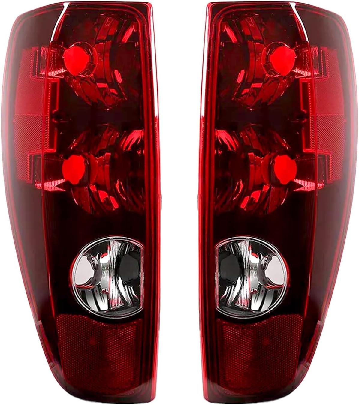 ya 10 9.16 zhengce Pair Red Clear Rear Brake Tail Lights Fit For 04-12 for Chevy Colorado/for