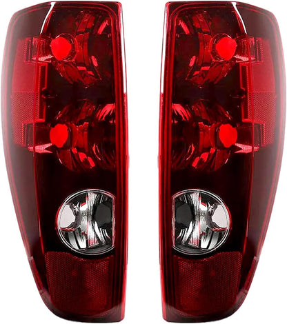 ya 10 9.16 zhengce Pair Red Clear Rear Brake Tail Lights Fit For 04-12 for Chevy Colorado/for