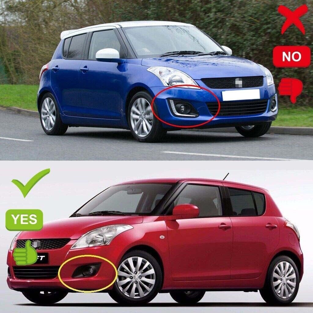 ya 4 8.10 for Suzuki for Swift 2011-2017 Front Fog lamp Light Bezel Ffor Rame Cover Right Left 2PC