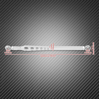ya 28 10.13 zhengce Chrome 6 Holes Gear Shift Linkage Lever Fit for Harley Touring Dyna Softai