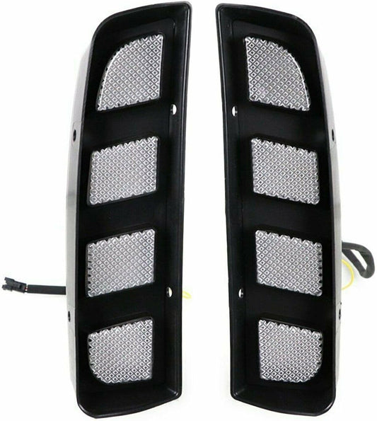 ya 4 8.8 for Honda Civic Type R 2017-2019 LED Daytime Running DRL Signal Lights Fog Lamps