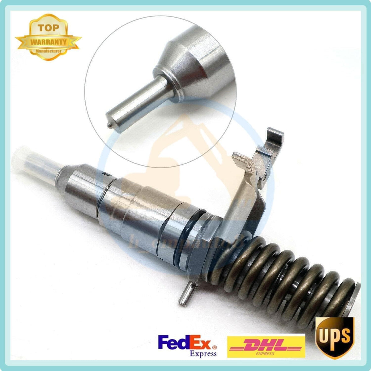 ya 10 9.16 baidi For Caterpilliar 3114 Engine E200B E320B Fuel Injector 127-8209 Excavator New