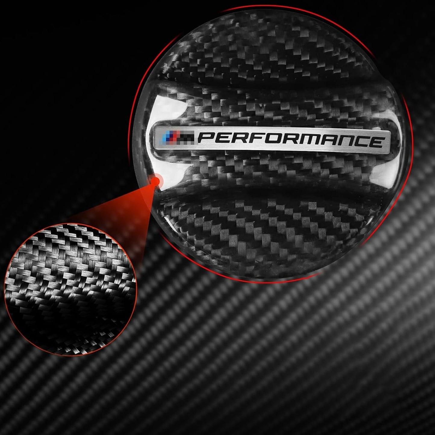 ya 5 8.10 Carbon Fiber Fuel Oil Gas Tank Filler Cap Cover for BMW F30 E39 F87 F82 M2 M4 M5