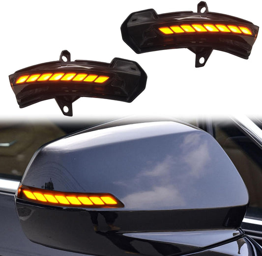 ya 4 8.8 for Chevrolet Blazer 2019-2024 LED Sequential Dynamic Turn Signal Lights 2 pcs 