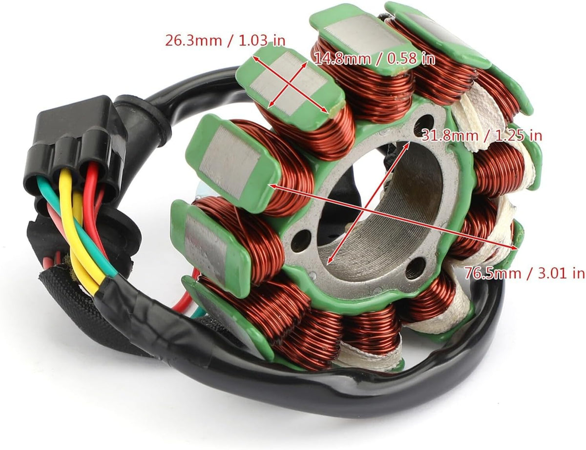 ya 4 8.8.2 Stator generator for Suzuki RMZ250 10-2013 RMZ450 08-12 32101-28H00 32101-28H11