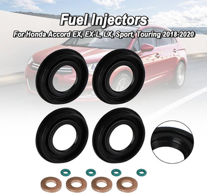 ya 14 9.20 zhengce 4PCS Injector Seals for Transit MK3 MK6 MK7 2.0 2.2 2.4 TDCI TDDI U1-1
